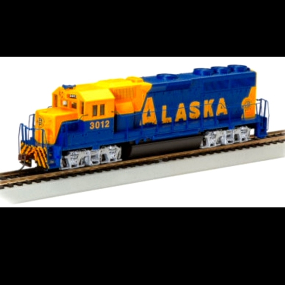BACHMANN ALASKA . Other - BACHMANN #63548 EMD GP40 - ALASKA . Electric Train .. New in box NWT